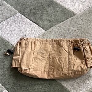 Tan Drawstring Tote Organizer